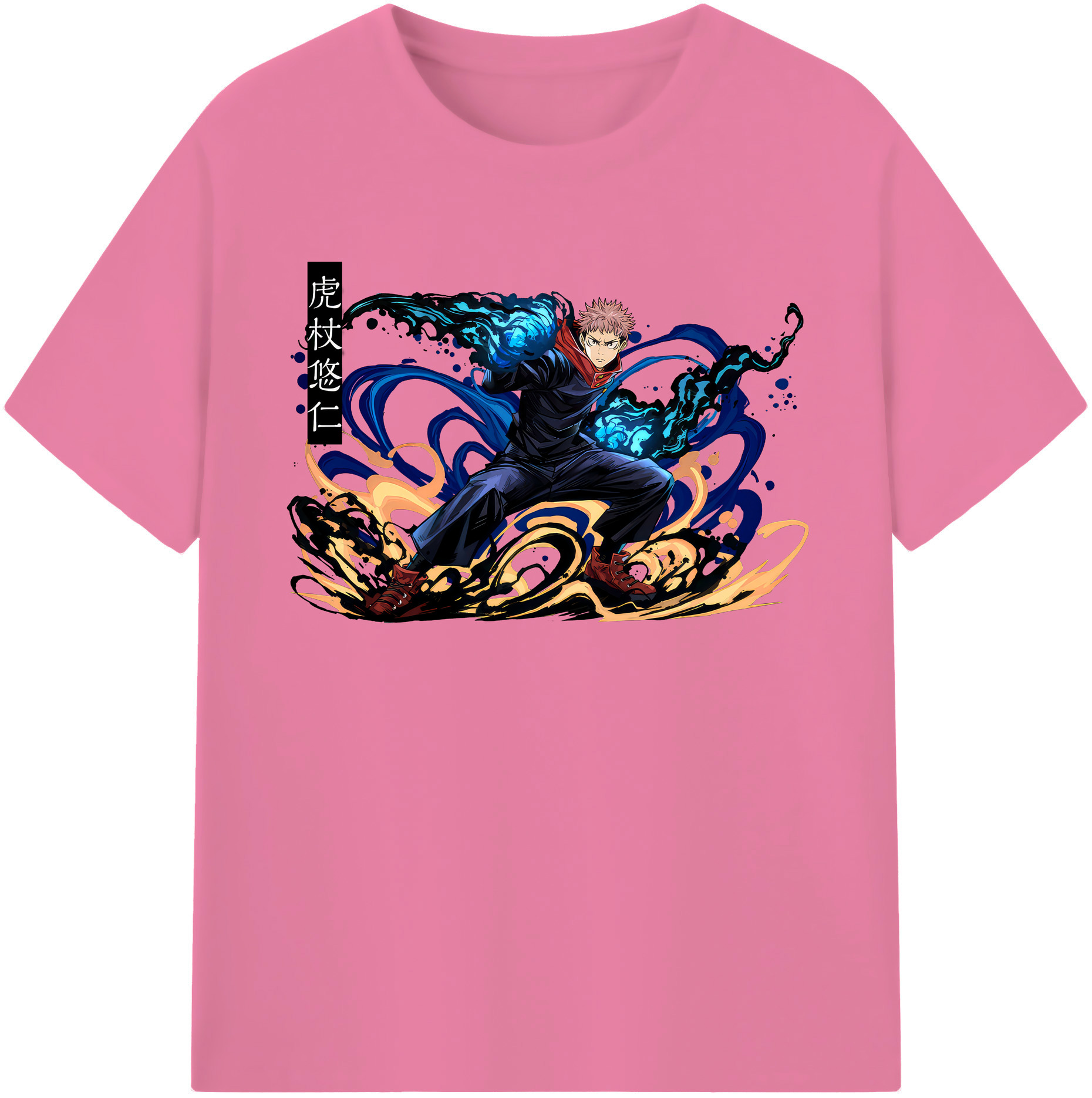 （画像用） 呪術廻戦 Jujutsu Kaisen 綿100％半袖Tシャツ（フロントプリント）